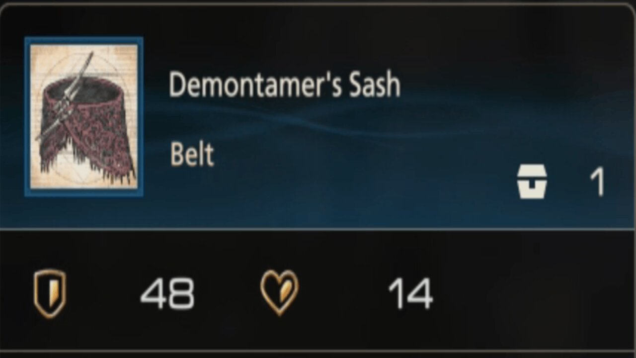 FF16 - Demontamer's Sash Location