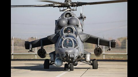 El trabajo de los Mi-35M rusos en la zona de la operación especial