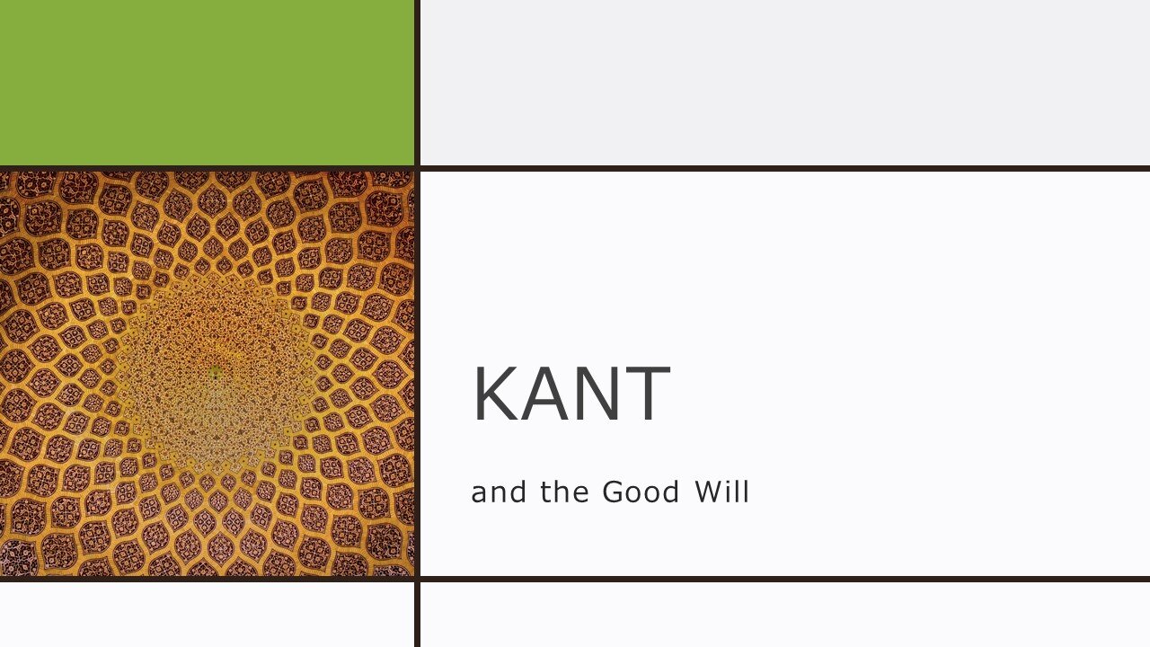 Kant narrated PowerPoint