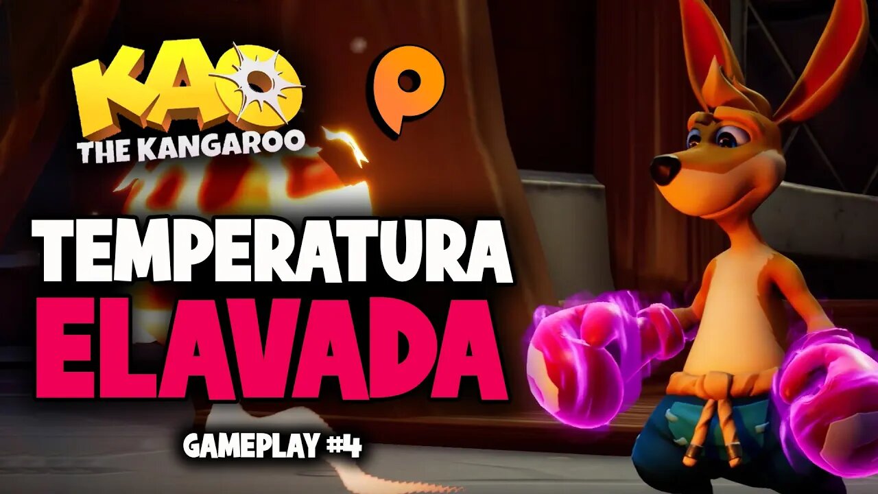 Kao the Kangaroo - As cavernas de lava / Gameplay #4