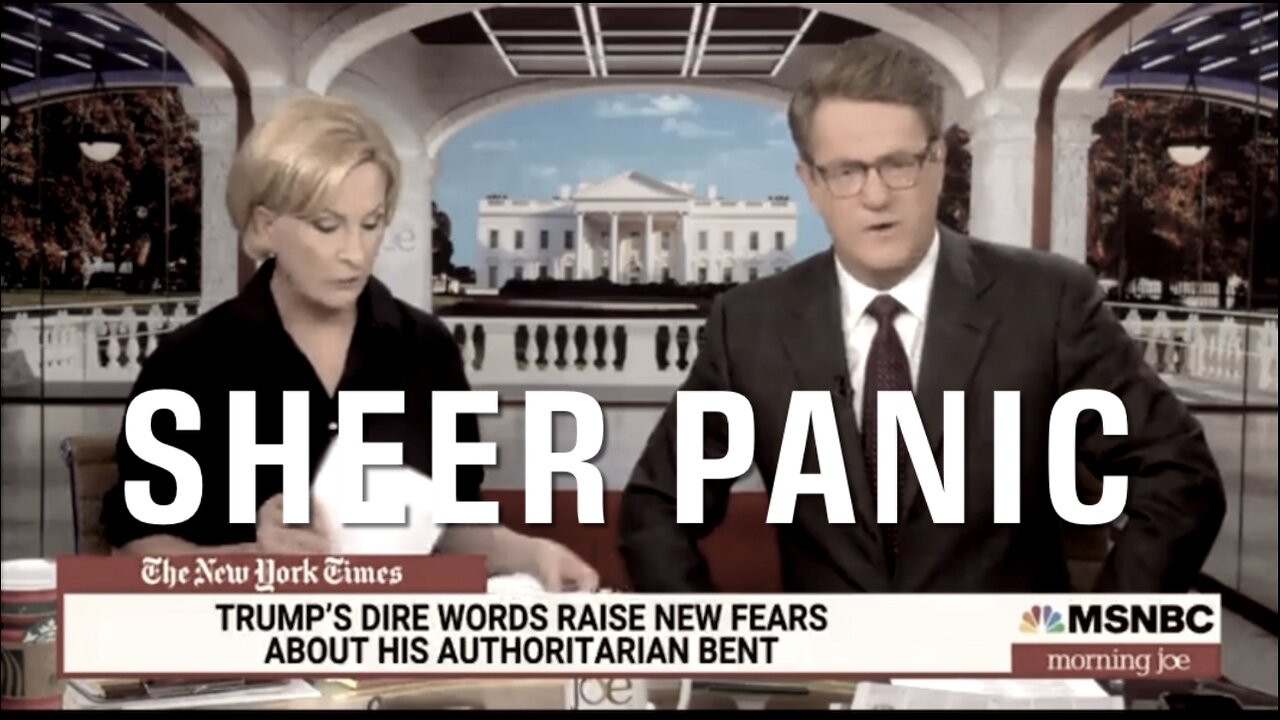 Joe Scarborough: SHEER PANIC