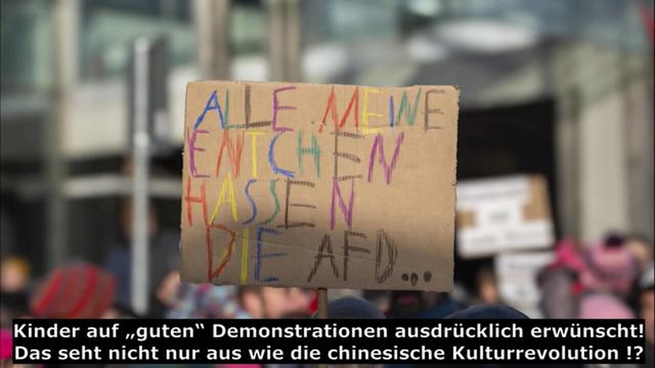 Alle meine Entchen HASSEN die AfD