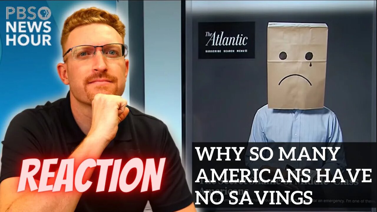 Why so many Americans have no savings | PBS NEWS HOUR (REACTION)