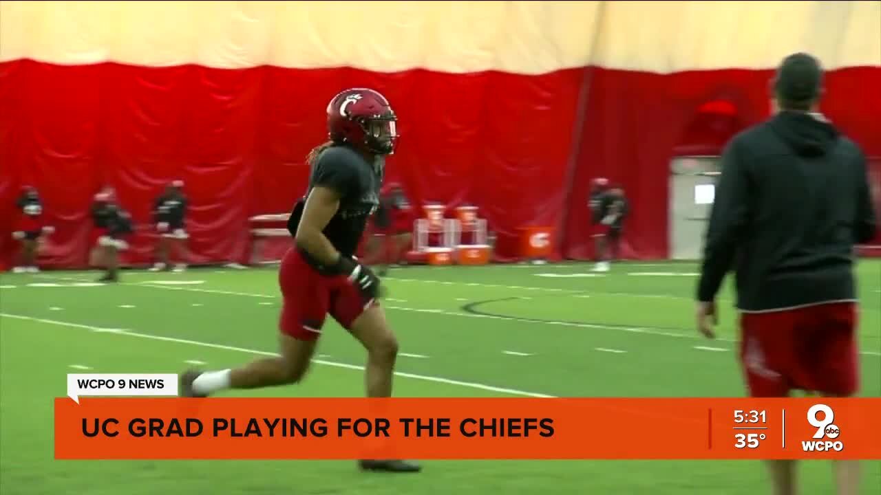 UC grad to face Cincinnati Bengals with Chiefs during AFC championship