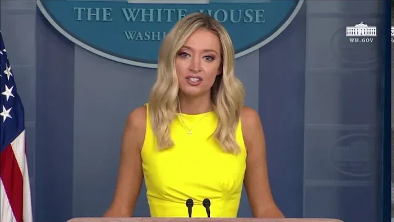 08/10/20: Press Secretary Kayleigh McEnany Holds a Press Briefing