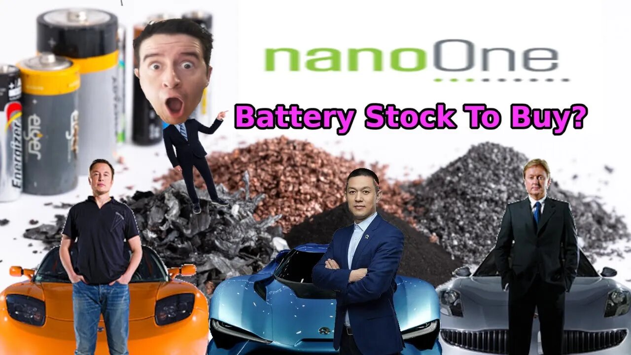 Nano One Batteries Stock😲 Tesla Battery Fisker NIO Graphite Battery Supplier? NNOMF SPAQ HCAC