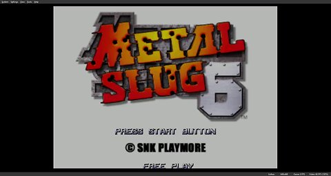 Metal Slug 6 (PS2) Playthrough