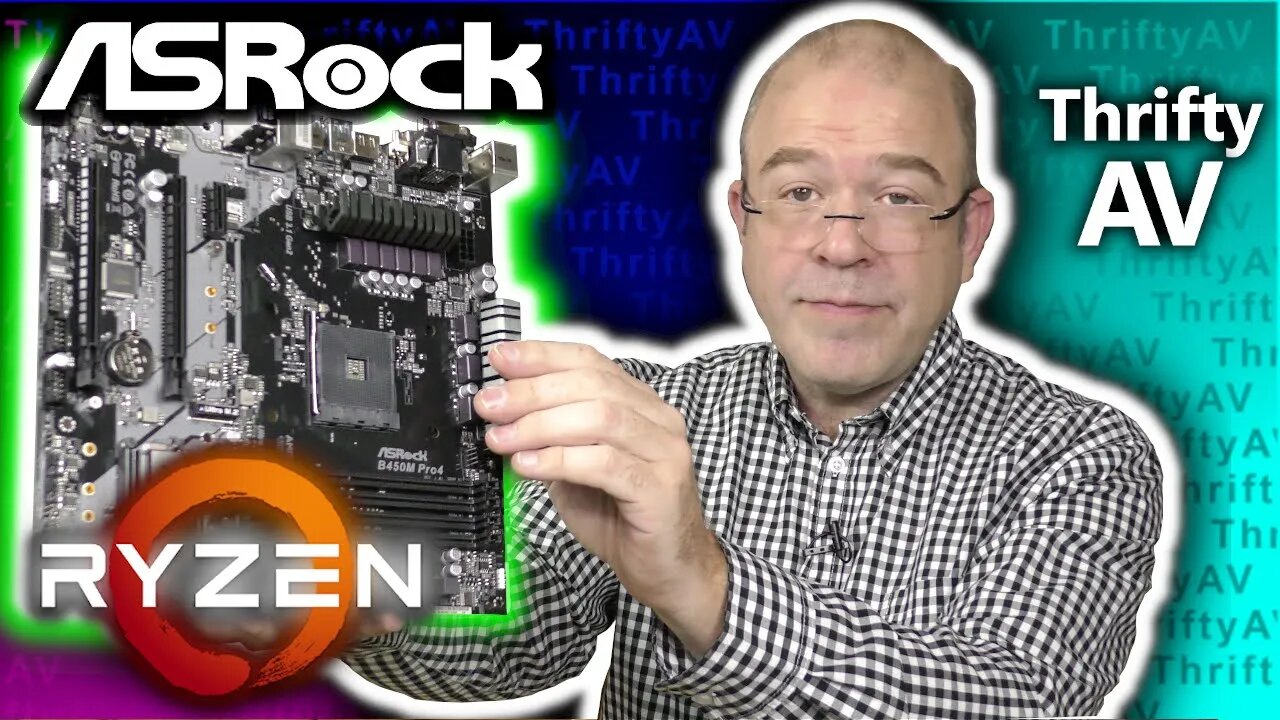 ASRock B450M Pro4, AMD Ryzen 3 2200G | Spare Parts MicroATX Build