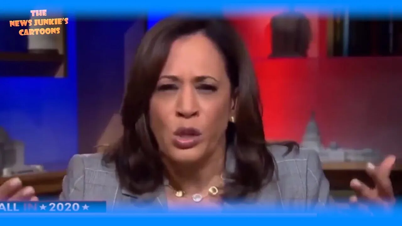 Kamala Harris' repetitive nonsensical talking points.