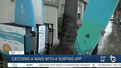 Local company Surf Up is in the business of renting surfboards