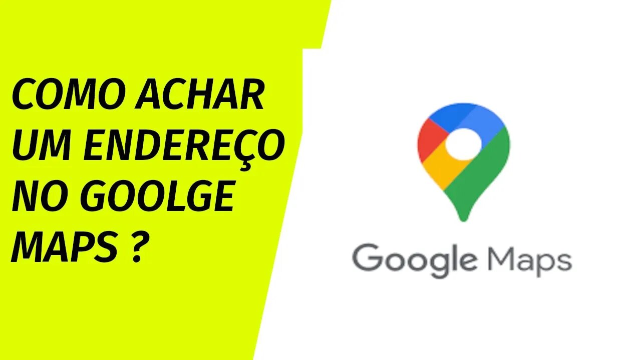 Como achar um endereço no Google Maps