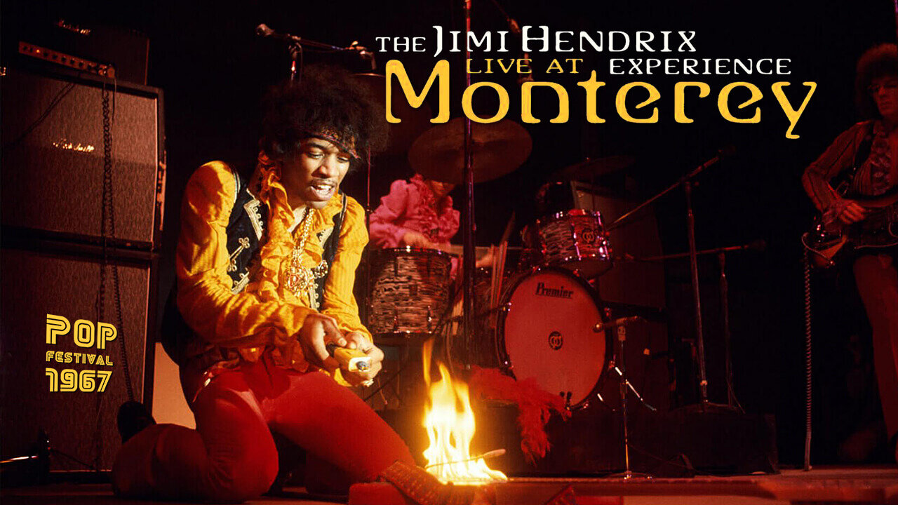 The Jimi Hendrix Experience live at Monterey - 1967