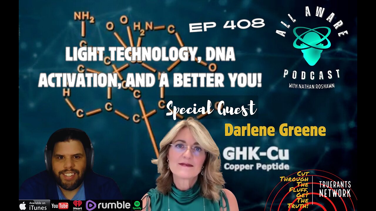 All Aware EP 4.08 - Light Technology, DNA Activation, and a Better You!