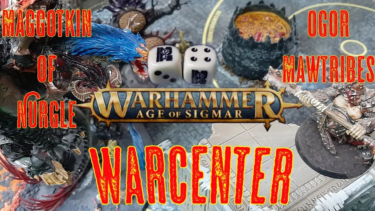 WARCENTER 3 - Battle Report Pre-game Show Warhammer Age of Sigmar