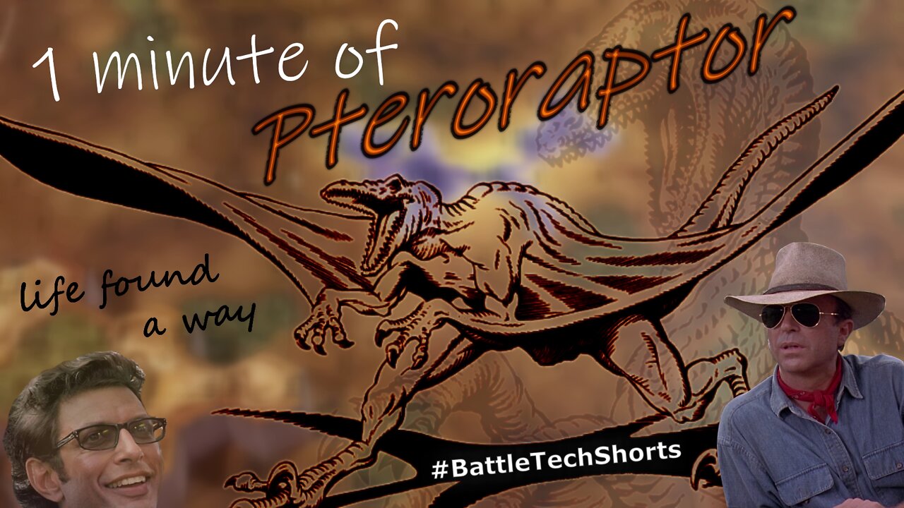 BATTLETECH #Shorts - Pteroraptor, life found a way