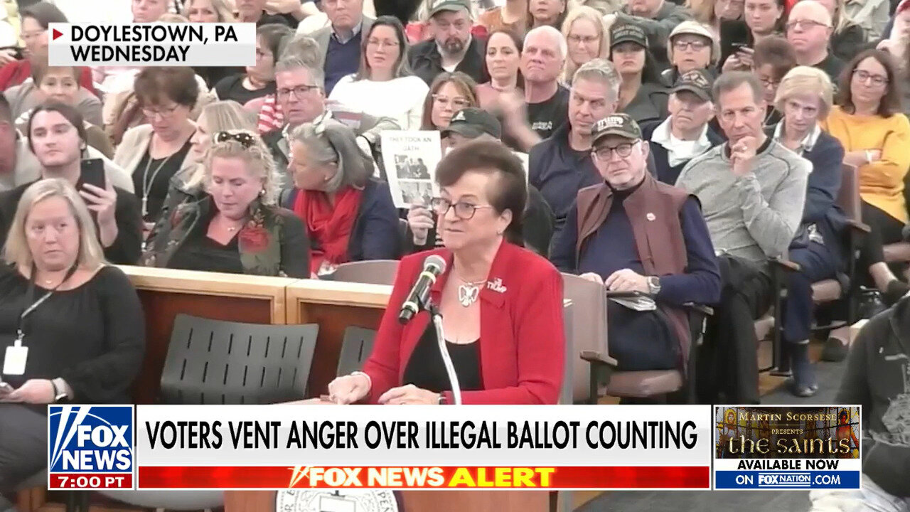 Enraged Pennsylvania Voters Pack Meeting On Illegal Vote Counting In Hotly Contested Senate Race