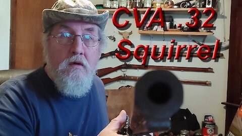 CVA .32 Blackpowder Squirrel Rifle Repair Restore Part 4