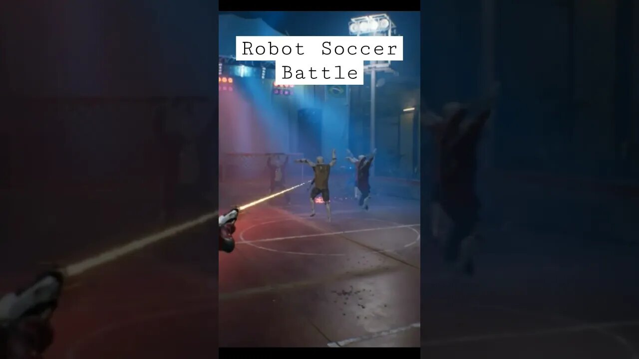 Robot Soccer/Futbol Battle Game Prototype #unrealengine5 #unrealengine