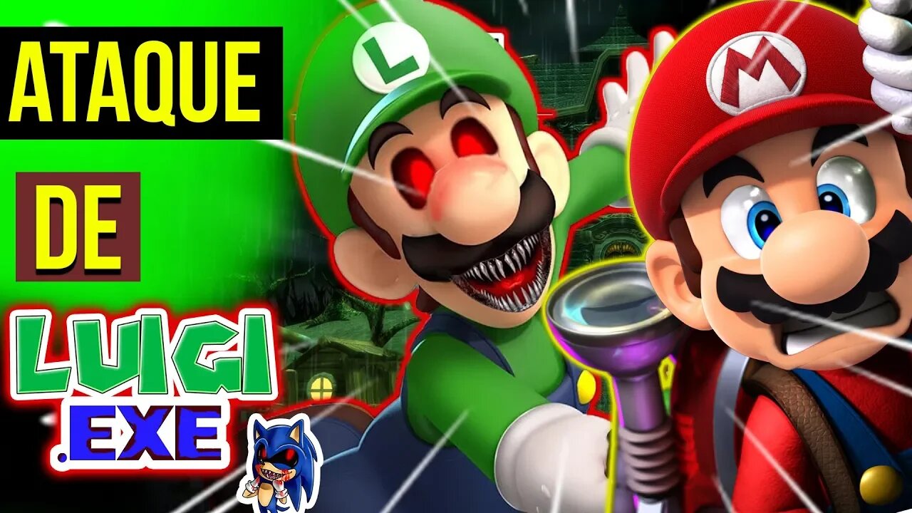 Não CONFIO no LUIGI 😈| HISTORIA de LUIGI.exe