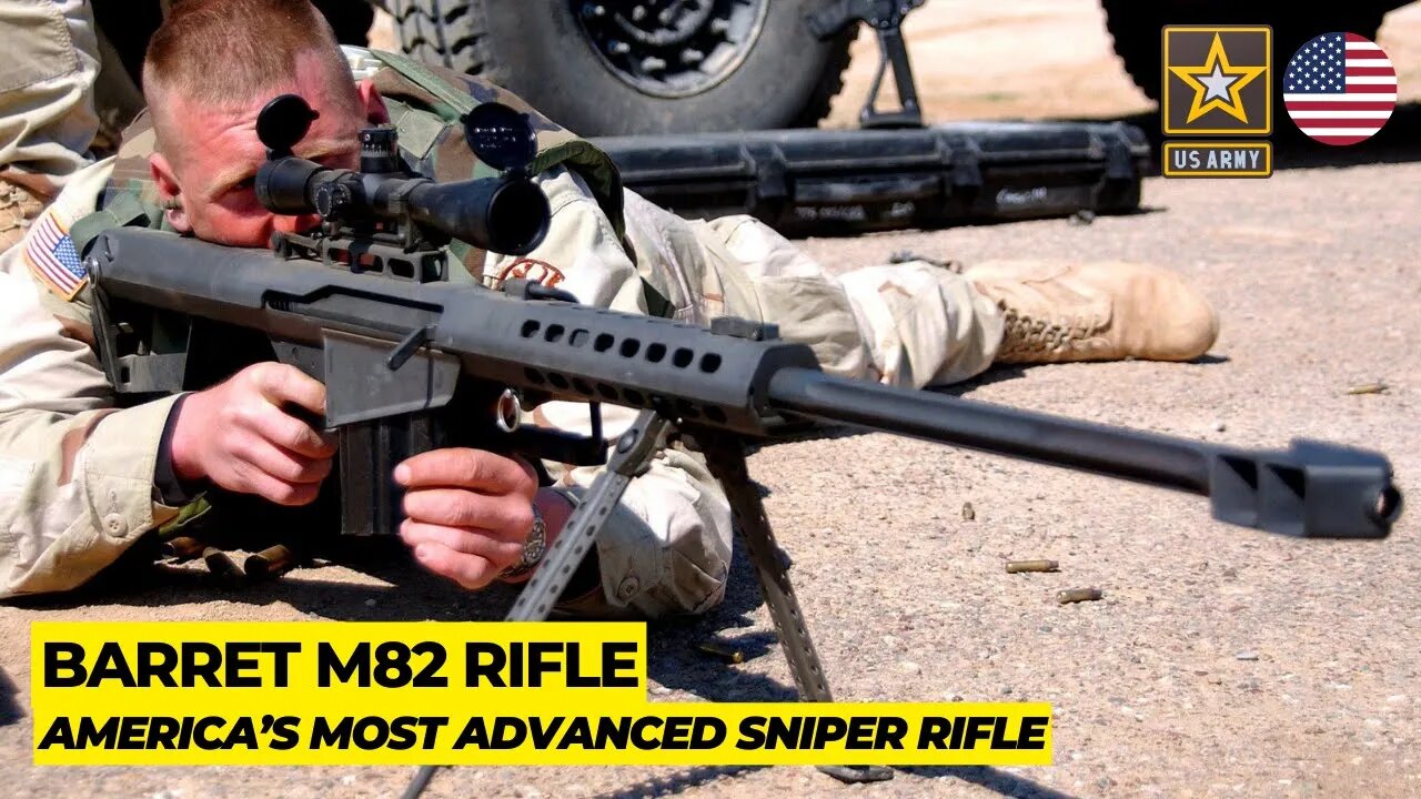 Barrett M82 Sniper: Most Damage Sniper Rifle On Earth That Used by US Military