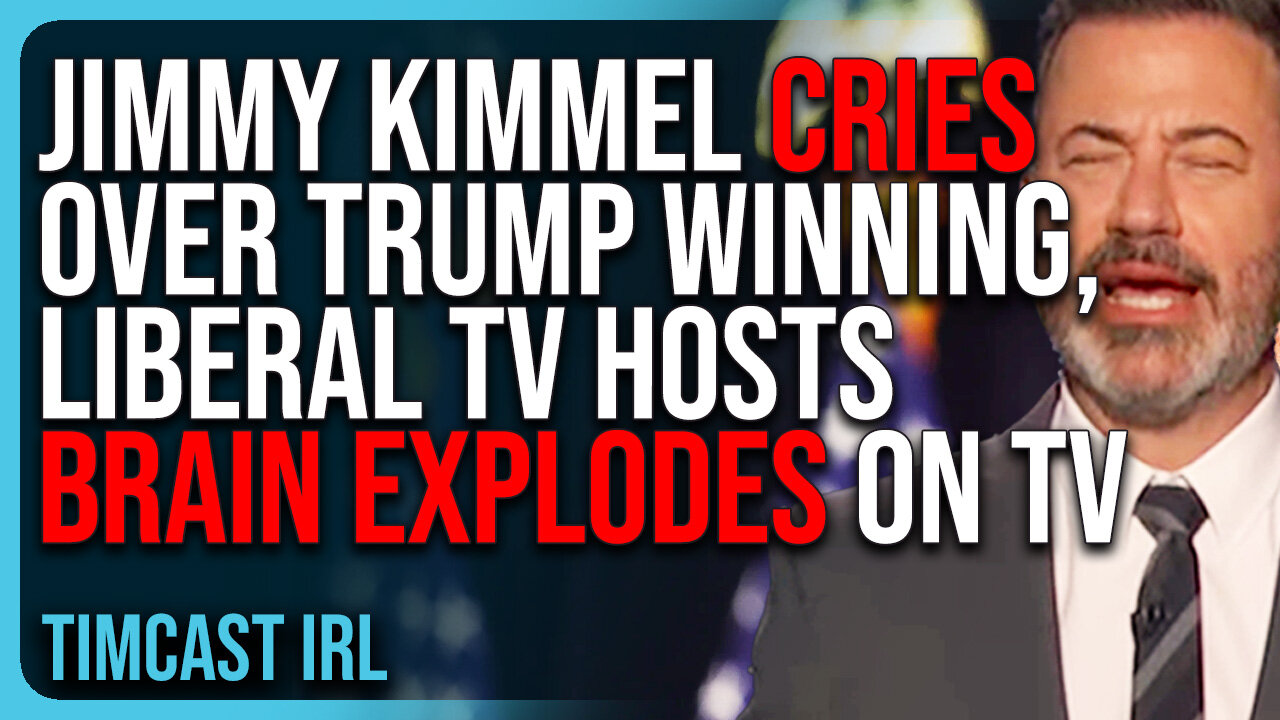 Jimmy Kimmel CRIES Over Trump Winning, Liberal TV Hosts BRAIN EXPLODES On TV