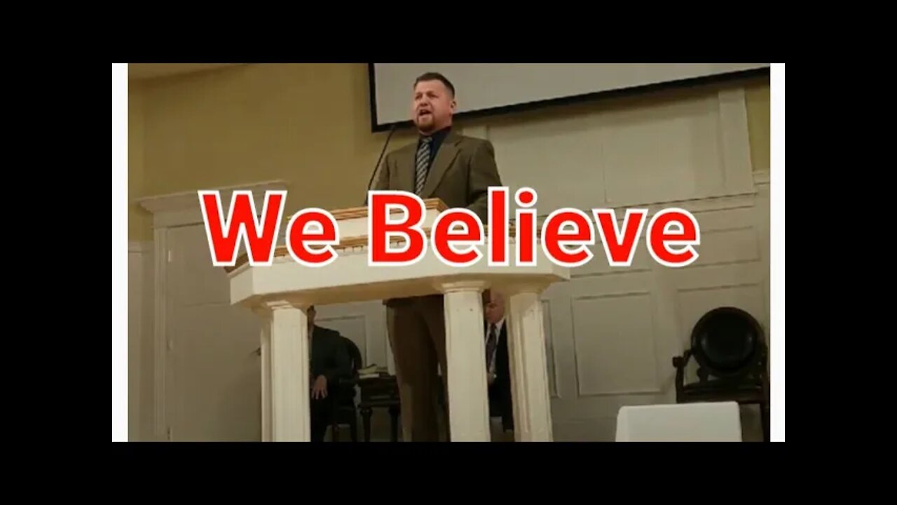We Believe
