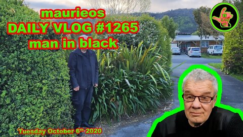 maurieos DAILY VLOG #1265 man in black