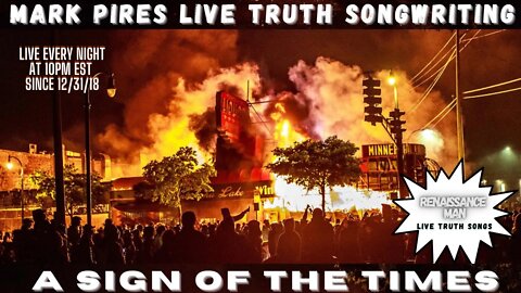 It’s A Sign Of The Times: Society Commentary Written Live In Song Form