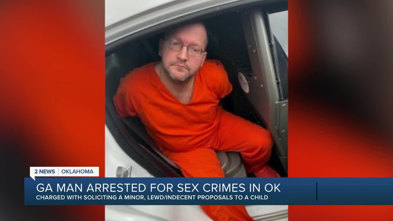 GA Man Arrested for Sex Crimes in OK