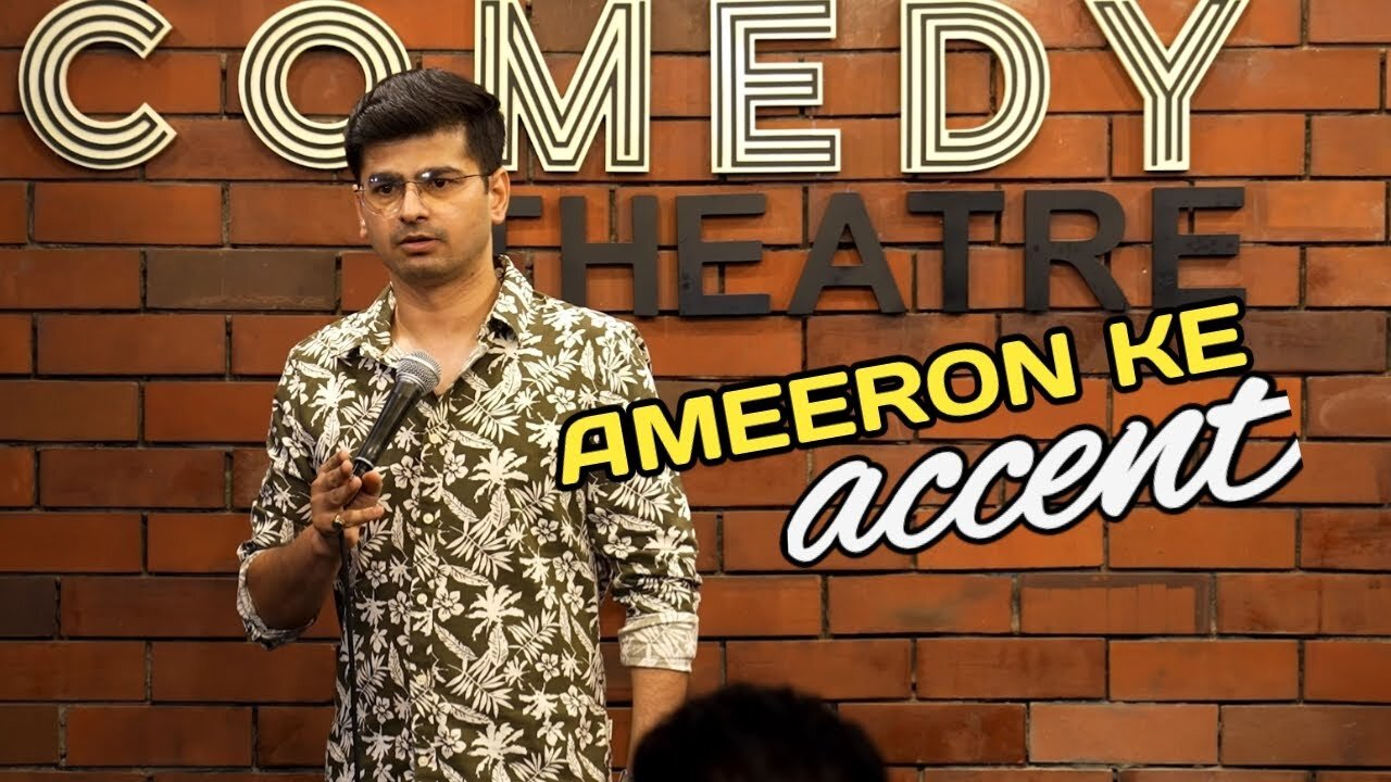 Ameeron Ka Accent | Crowdowk | Stand-up Comedy By RAJAT CHAUHAN