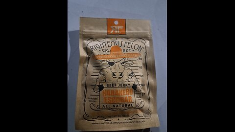 Righteous Felon Craft Jerky (Habanero Escobar)