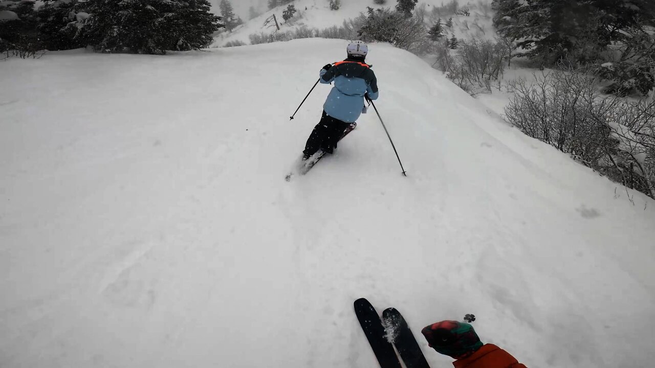 Bogus Basin Ski Resort ~ Catching Laps On The Backside