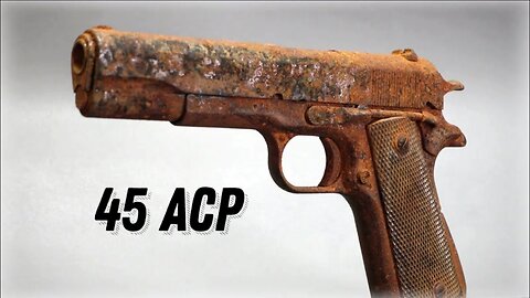 Gun Restoration, Colt M1911 U.S. ARMY 1914, (with test fire).