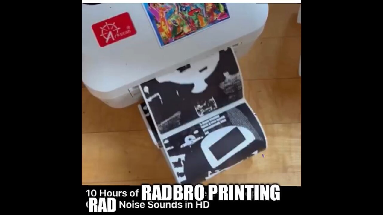 Radbro printing noises