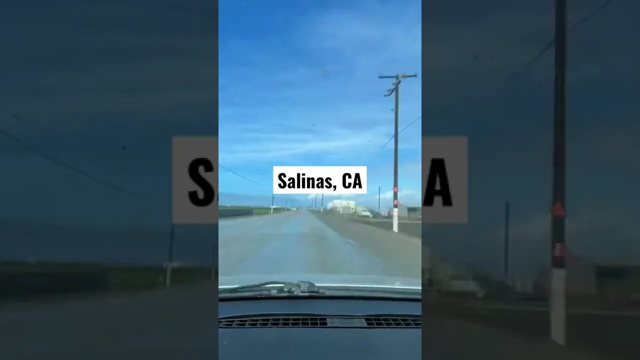 #Time-lapse Driving from #Salinas to #sanjose