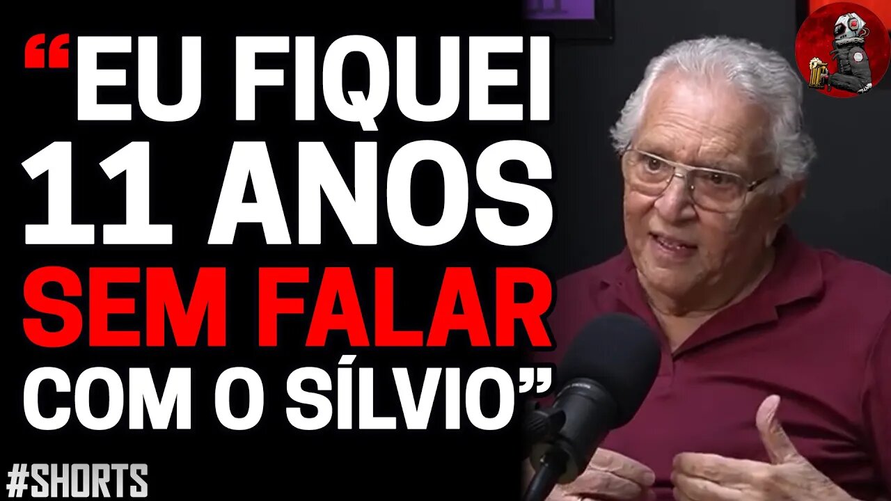 BRIGA COM SILVIO SANTOS com Carlos Alberto de Nóbrega | Planeta Podcast #shorts