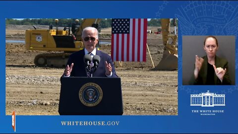 LIVE: President Biden Delivering Remarks at the new Intel Semiconductor Facility...