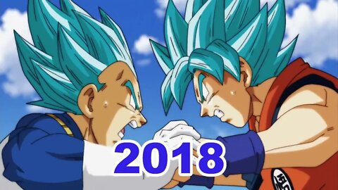 Evolution of Goku and Vegeta from 1989 to 2019 | Dragon Ball Super Vn