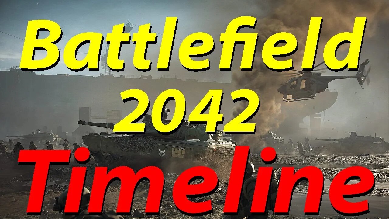 Timeline Leading up to Battlefield 2042