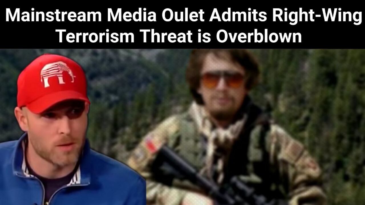 Vincent James || Mainstream Media Outlet Admits Right-Wing Terrorism Threat is Overblown