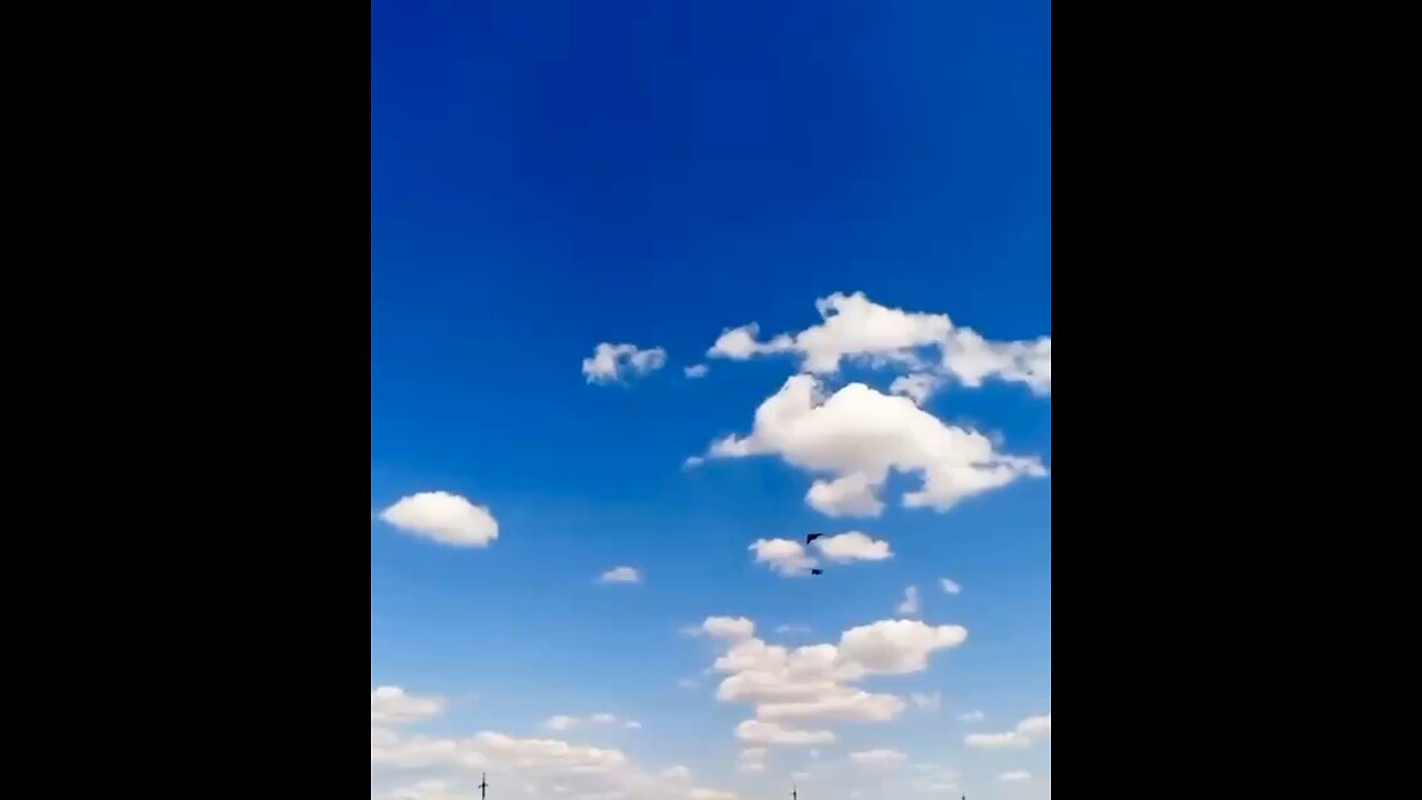 A new video of the Russian UAV S-70 "Hunter" in the air
