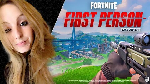 Lets Play First Person Ballistic Fortnite! 💥💚