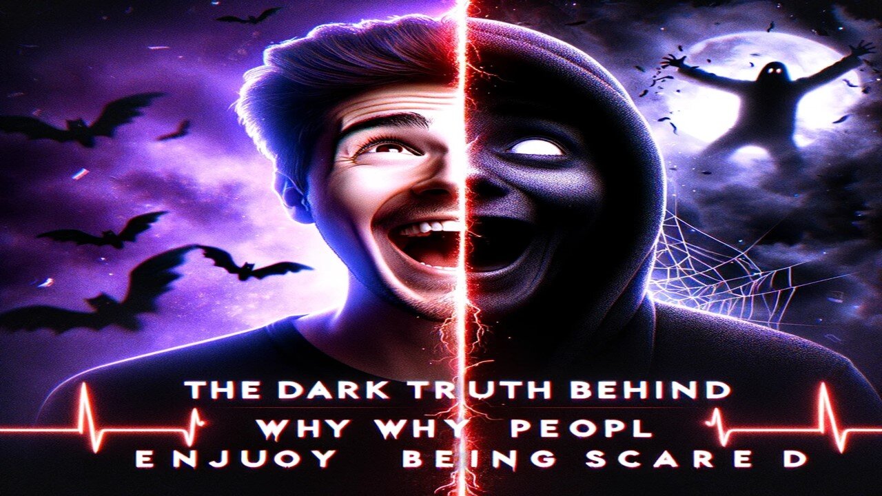 The Dark Truth behind Why People Enjoy Being Scared😯 #scary #scared