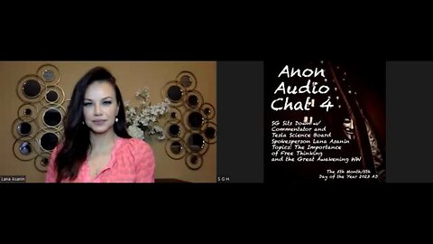 (5/5/2023) | SG Sits Down w/ Commentator and Tesla Science Foundation Spokeswoman Lana Asanin