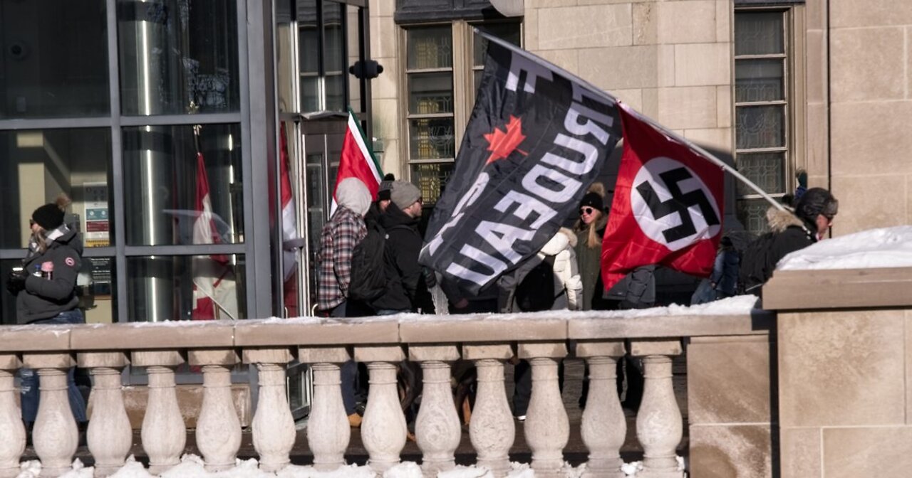 Here is the true story of the nazi flag which was seen at the Freedom Convoy in Ottawa