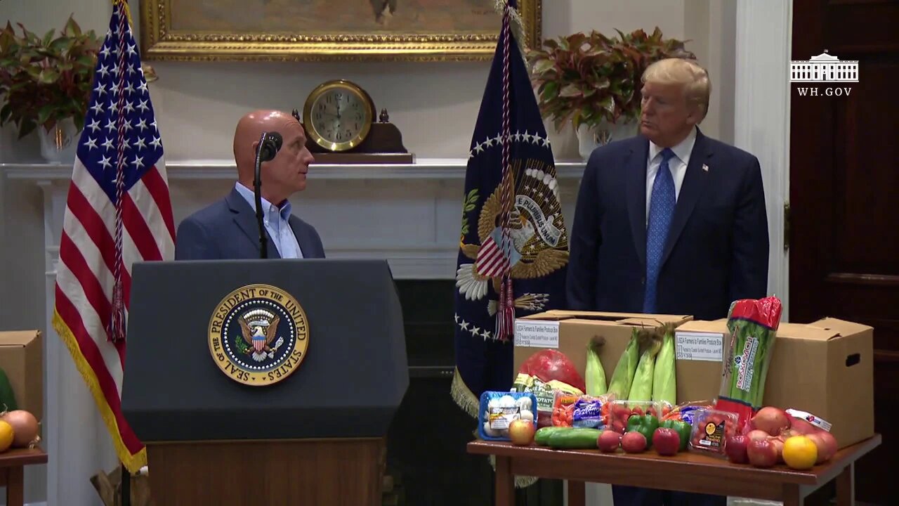 President Trump Delivers Remarks on Supporting our Nation’s Farmers, Ranchers, and Food Supply Chain