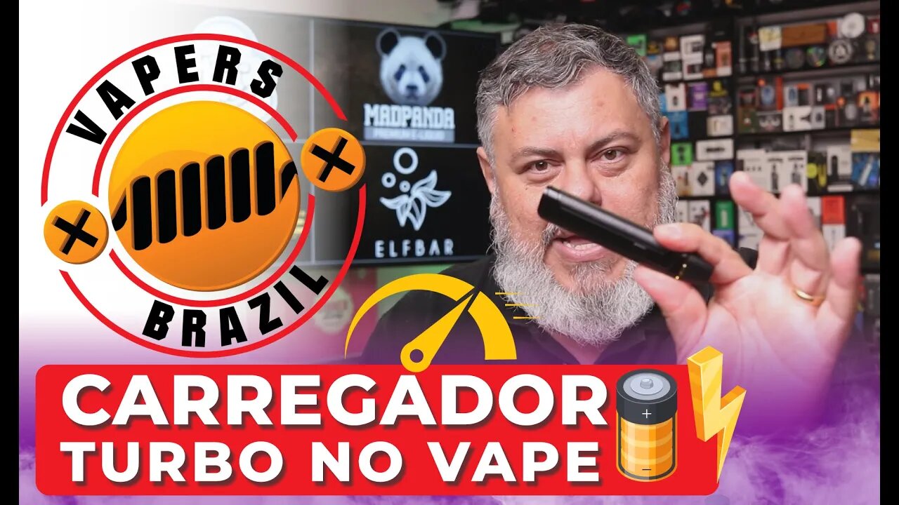 Meu Vape parou de Carregar. Posso usar Carregador Turbo ?