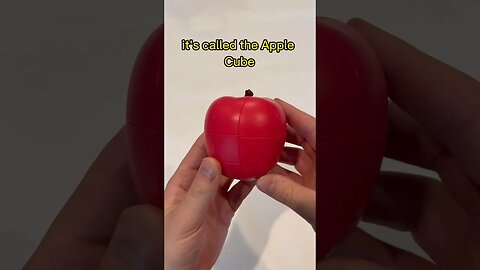 The APPLE Cube 🍎 #cubing #cuber #shorts