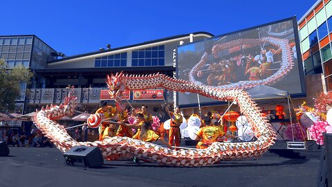 Dragon Dance Chung Wah Perth Chinese New Year Fair CNY Australia