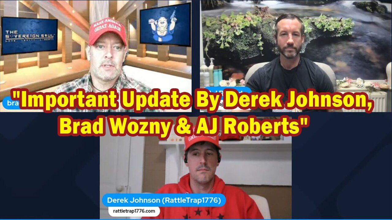 Derek Johnson Situation Update Nov 7: "Important Update By Derek Johnson, Brad Wozny & AJ Roberts"